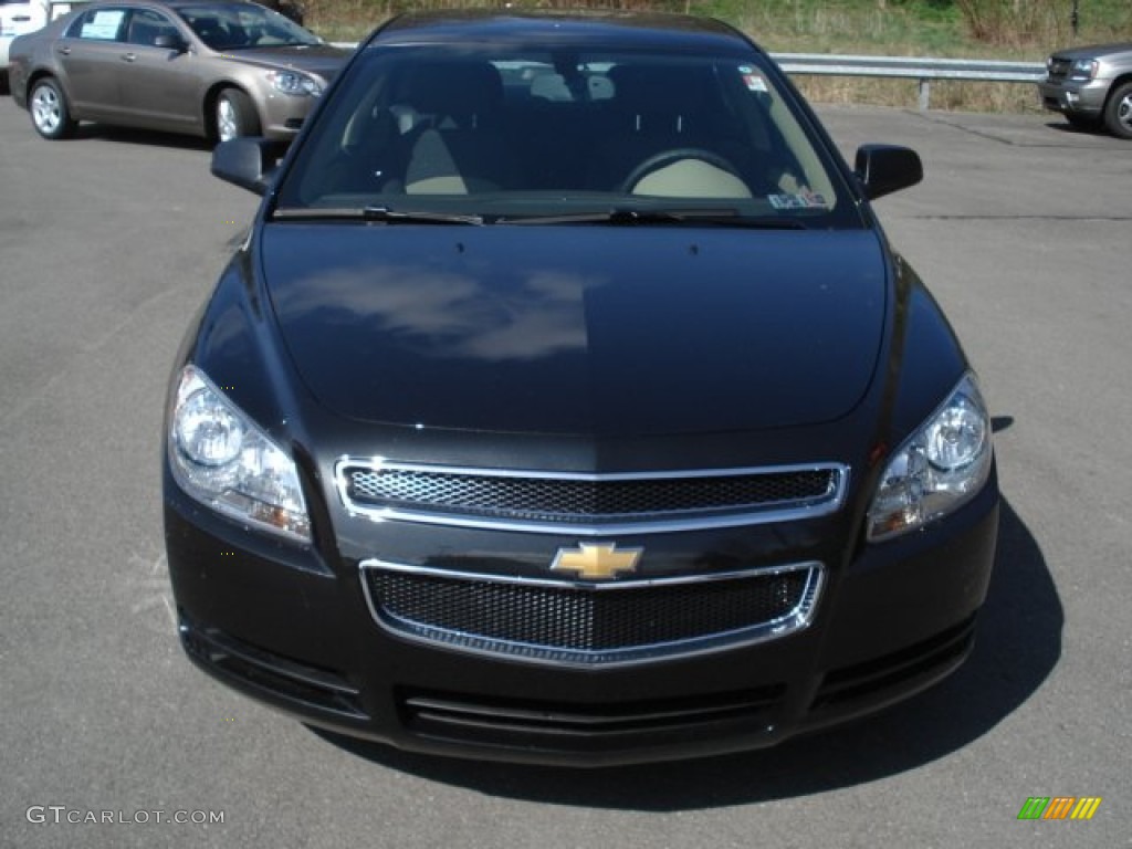 2012 Malibu LS - Black Granite Metallic / Cocoa/Cashmere photo #3