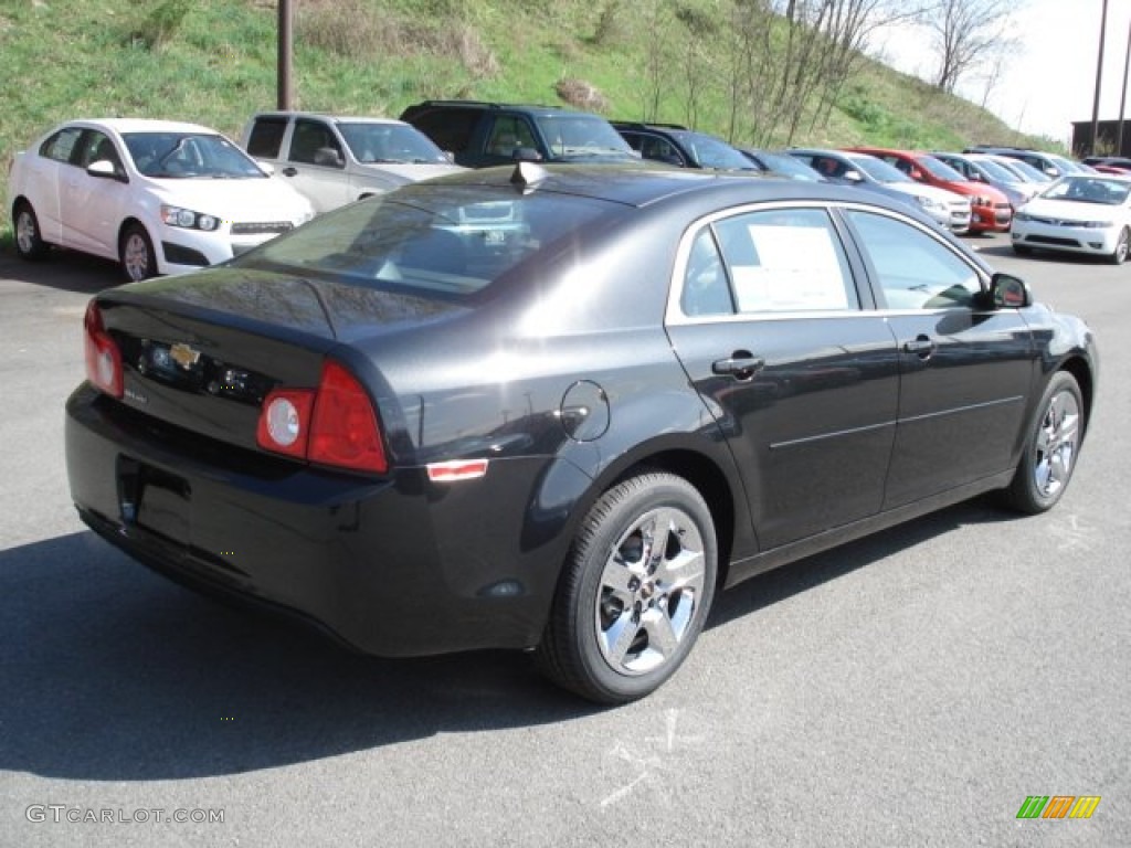 2012 Malibu LS - Black Granite Metallic / Cocoa/Cashmere photo #8