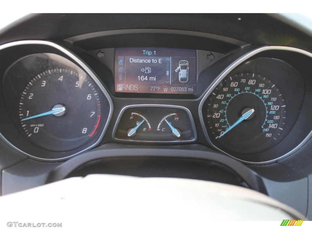 2012 Ford Focus SEL Sedan Gauges Photo #62874770
