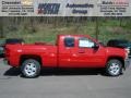2012 Victory Red Chevrolet Silverado 1500 LT Extended Cab 4x4  photo #1