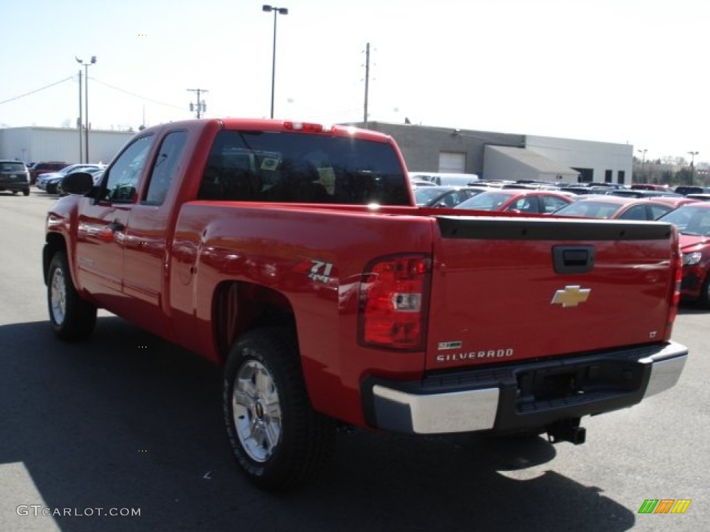 2012 Silverado 1500 LT Extended Cab 4x4 - Victory Red / Ebony photo #6