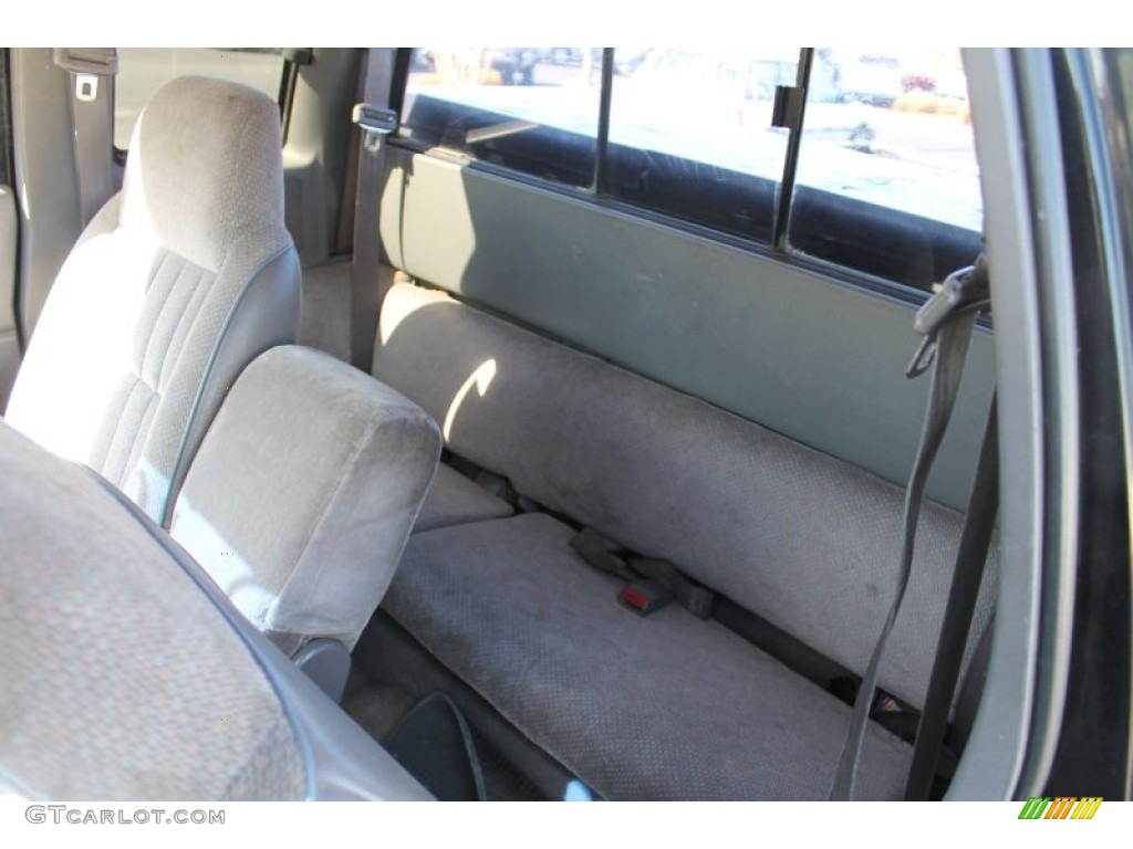 1994 Dakota SLT Extended Cab 4x4 - Black / Gray photo #16