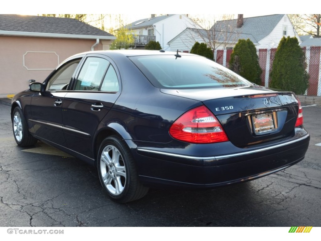 2006 E 350 4Matic Sedan - Capri Blue Metallic / Stone photo #5