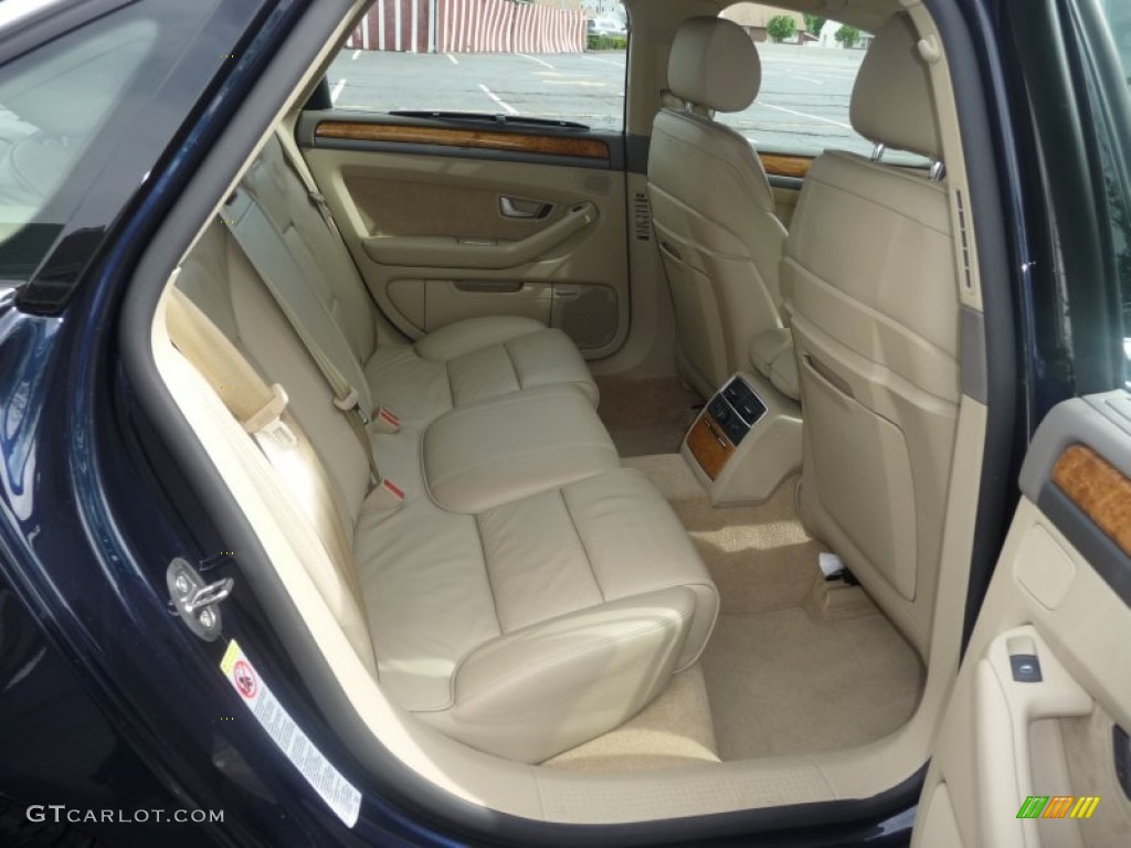 2005 A8 4.2 quattro - Night Blue Pearl / Beige photo #7