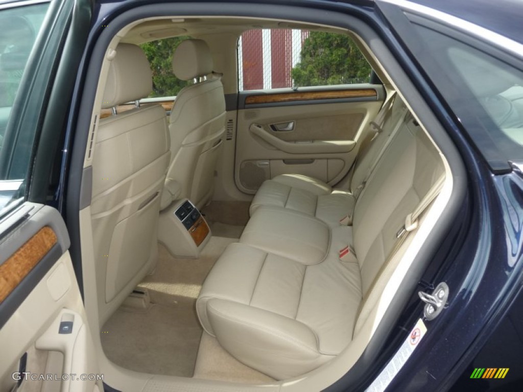 2005 A8 4.2 quattro - Night Blue Pearl / Beige photo #8