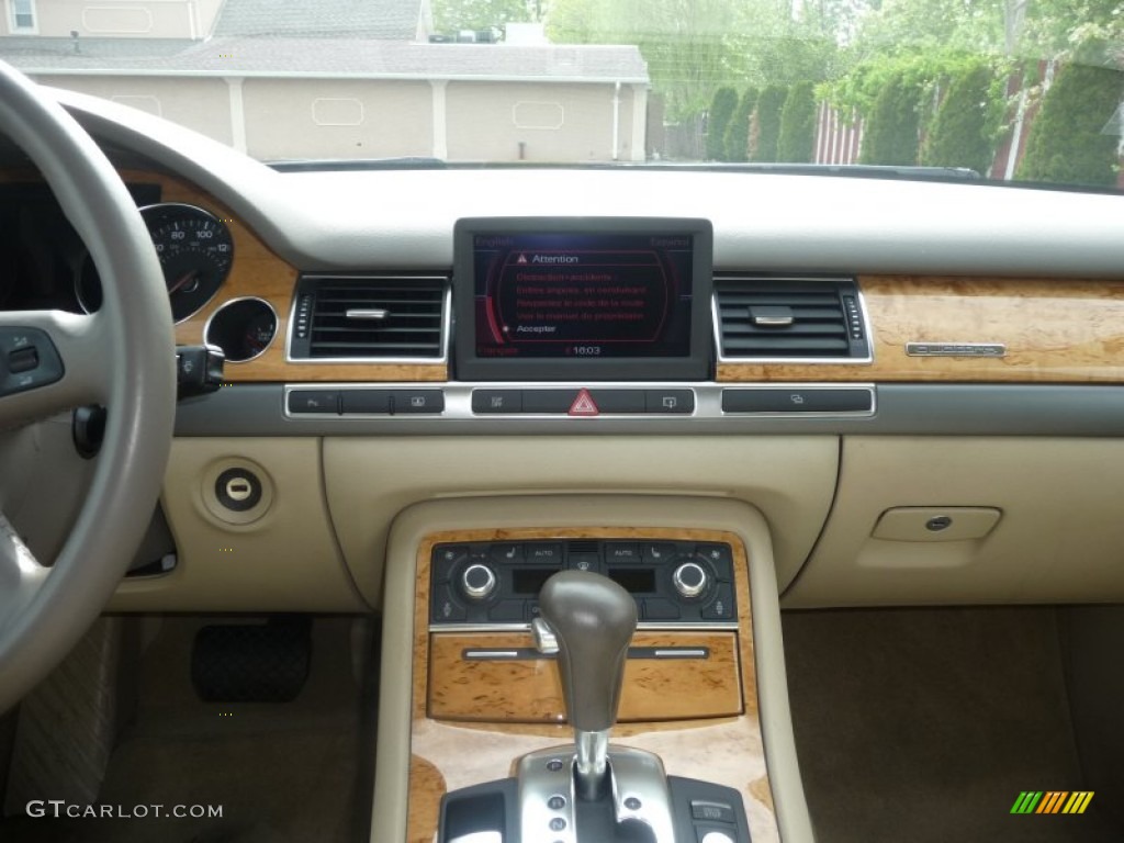 2005 A8 4.2 quattro - Night Blue Pearl / Beige photo #10