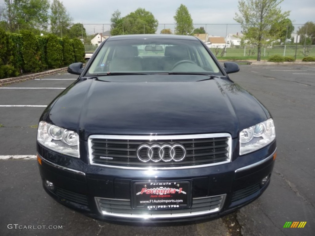 2005 A8 4.2 quattro - Night Blue Pearl / Beige photo #13