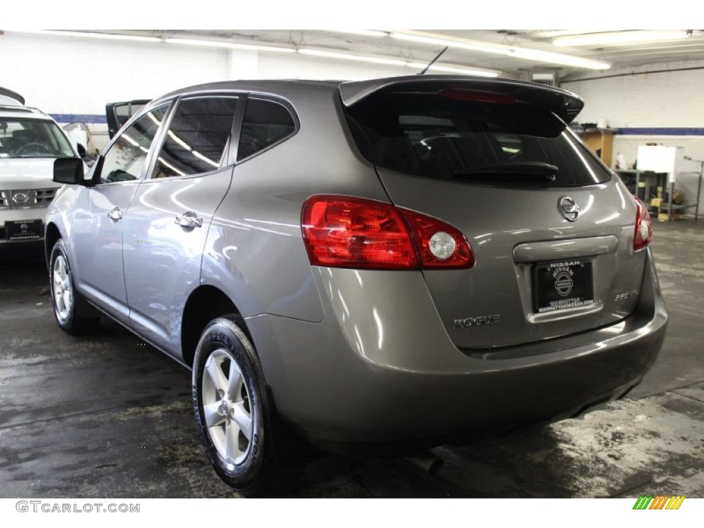 2010 Rogue S AWD 360 Value Package - Gotham Gray / Black photo #4