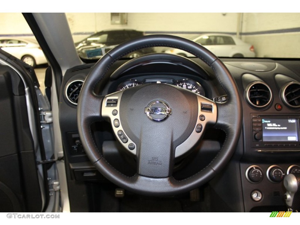 2011 Rogue SL AWD - Silver Ice Metallic / Black photo #10