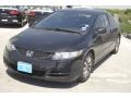 2010 Crystal Black Pearl Honda Civic EX Coupe  photo #3