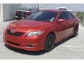 2008 Barcelona Red Metallic Toyota Camry SE  photo #3