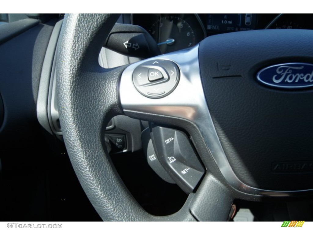 2012 Focus SE Sedan - Sterling Grey Metallic / Charcoal Black photo #21