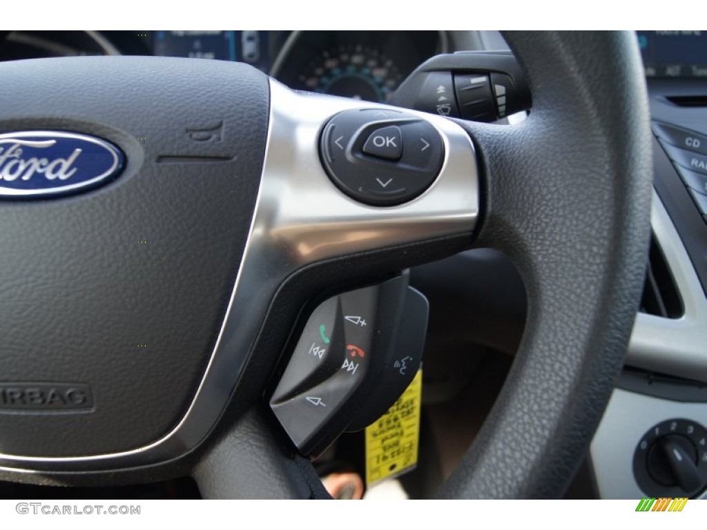 2012 Focus SE Sedan - Sterling Grey Metallic / Charcoal Black photo #22
