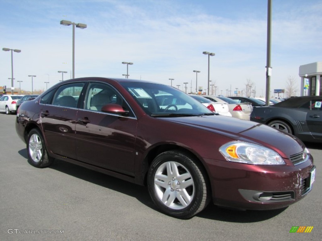 Bordeaux Red 2007 Chevrolet Impala LT Exterior Photo #62879675