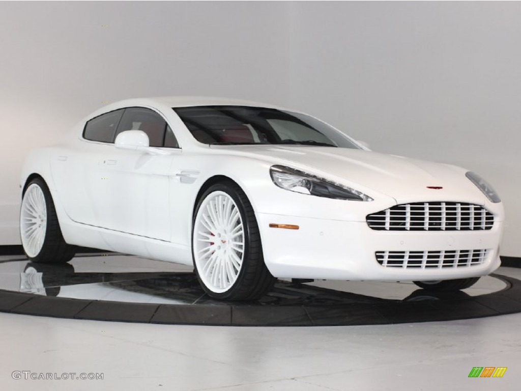 Stratus White 2011 Aston Martin Rapide Sedan Exterior Photo #62880527