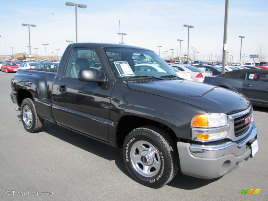 Carbon Metallic GMC Sierra 1500