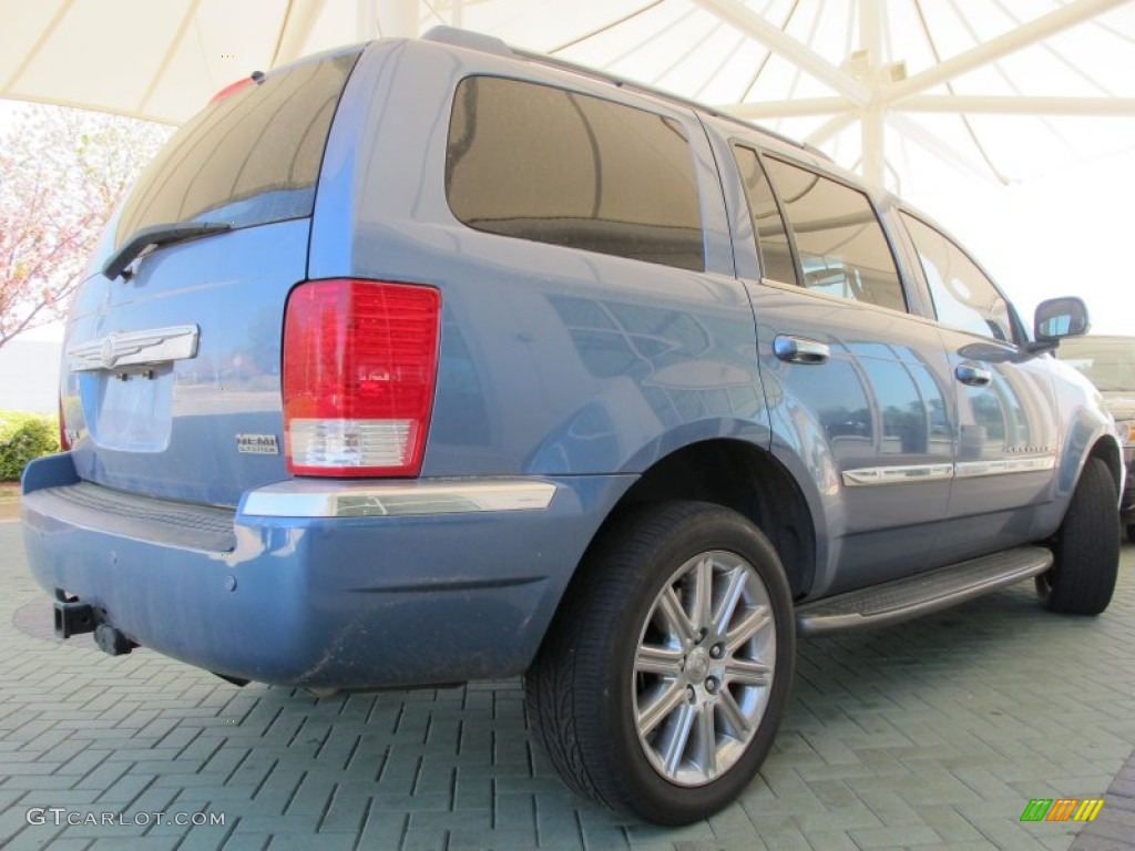 2007 Aspen Limited HEMI - Marine Blue Pearl / Dark Slate Gray/Light Slate Gray photo #3