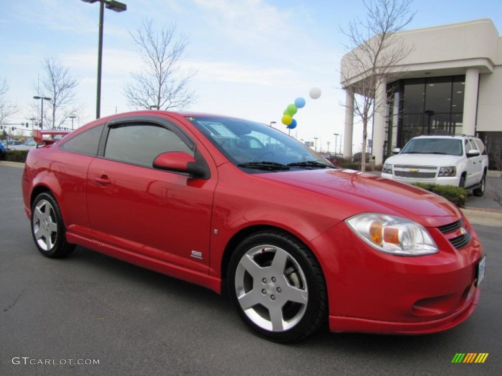 2006 Cobalt SS Supercharged Coupe - Victory Red / Ebony/Red photo #1