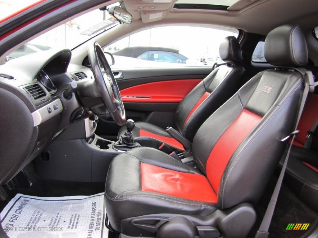 Ebony/Red Interior 2006 Chevrolet Cobalt SS Supercharged Coupe Photo #62881604