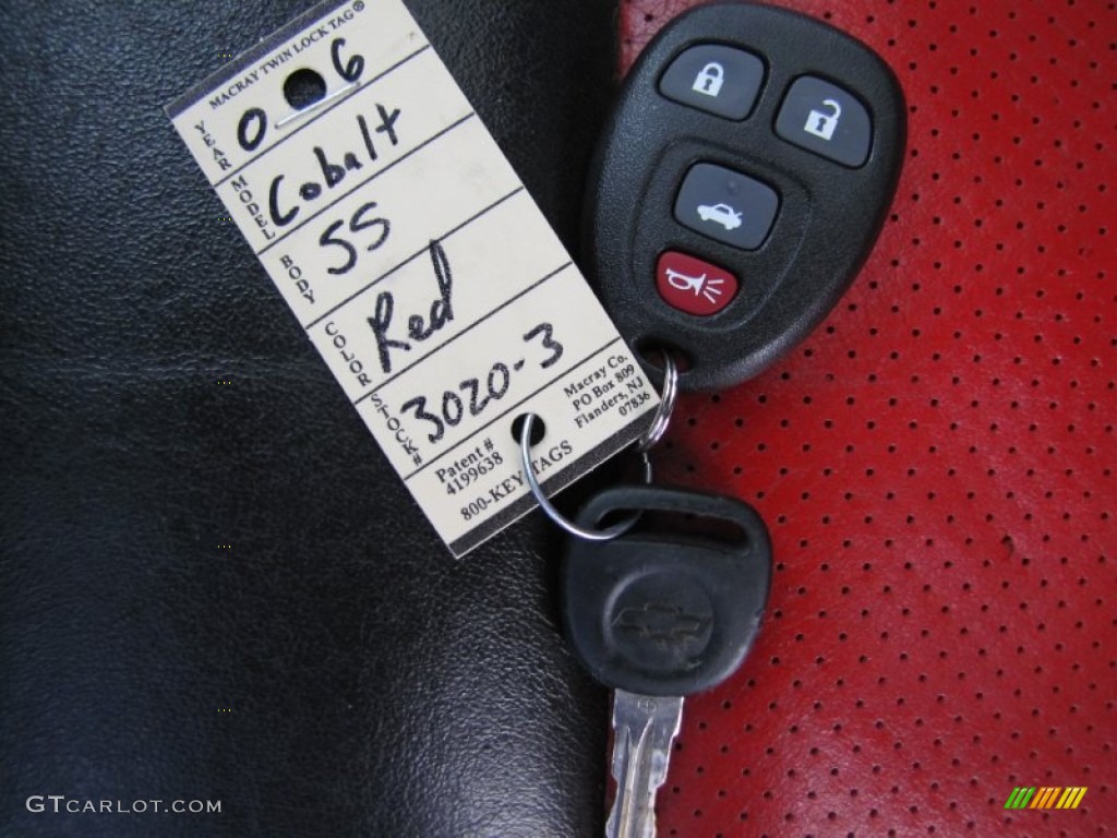 2006 Chevrolet Cobalt SS Supercharged Coupe Keys Photo #62881784