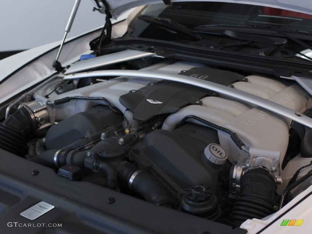 2011 Aston Martin Rapide Sedan 6.0 Liter DOHC 48-Valve V12 Engine Photo #62881996