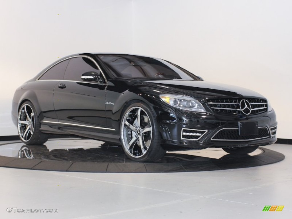 Black Mercedes-Benz CL