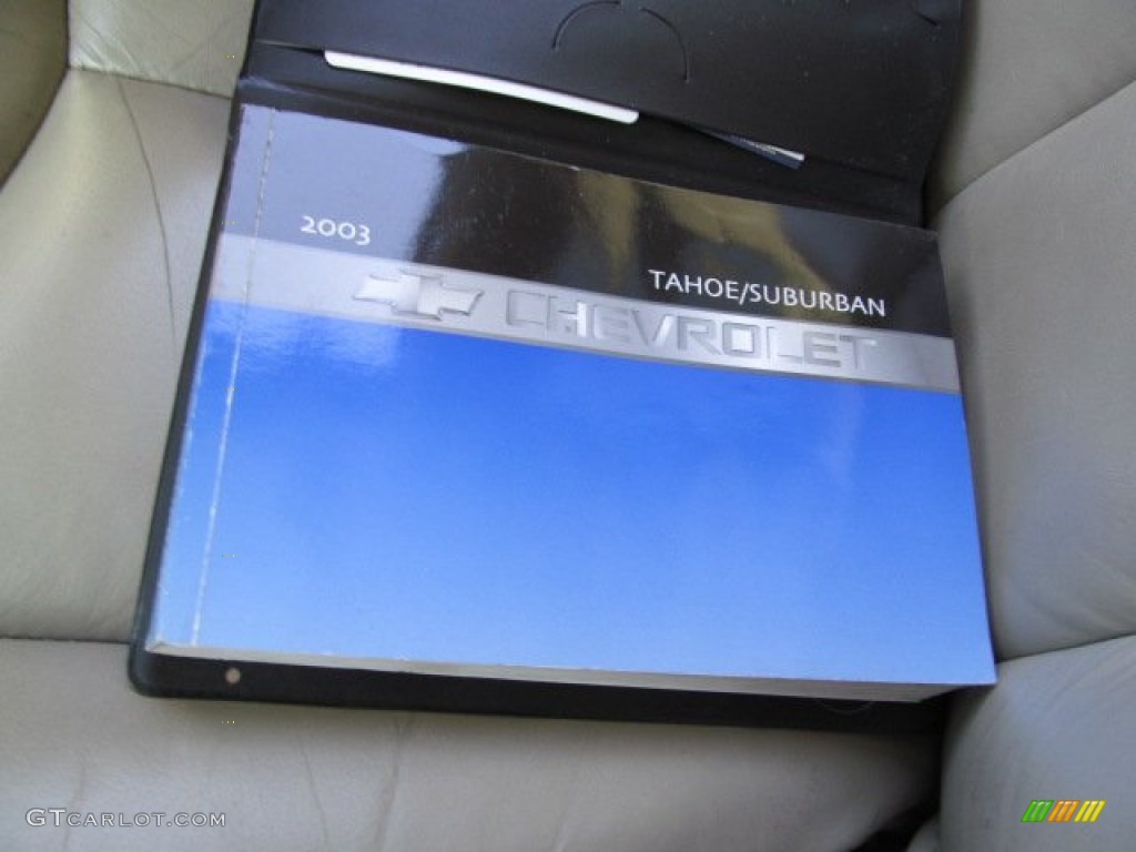 2003 Chevrolet Suburban 2500 LT 4x4 Books/Manuals Photo #62882828