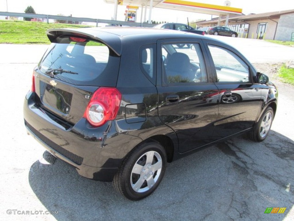 2010 Aveo Aveo5 LT - Black Granite / Charcoal photo #7
