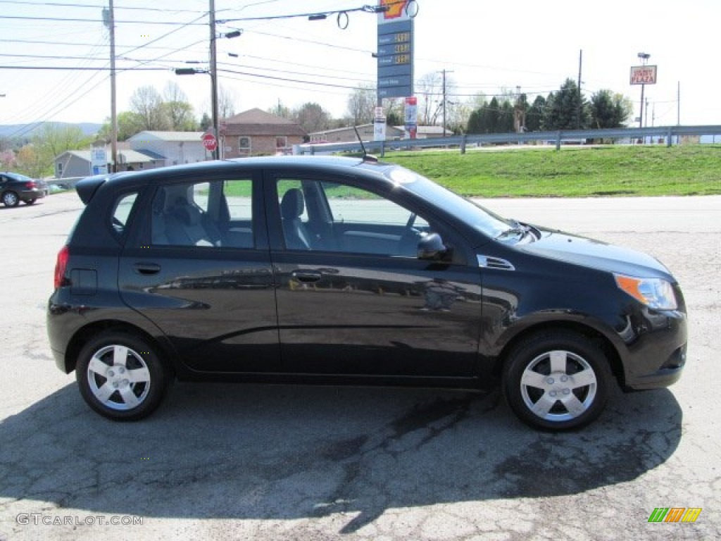 2010 Aveo Aveo5 LT - Black Granite / Charcoal photo #8