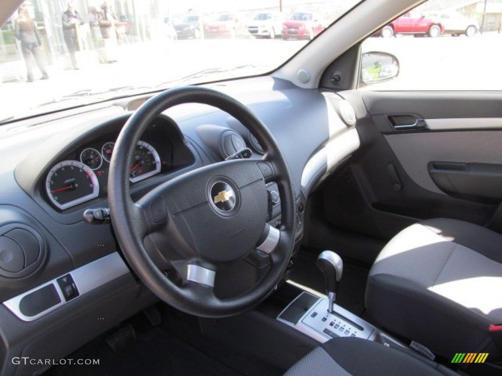 2010 Aveo Aveo5 LT - Black Granite / Charcoal photo #15