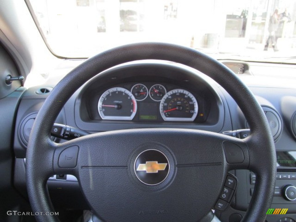 2010 Aveo Aveo5 LT - Black Granite / Charcoal photo #21