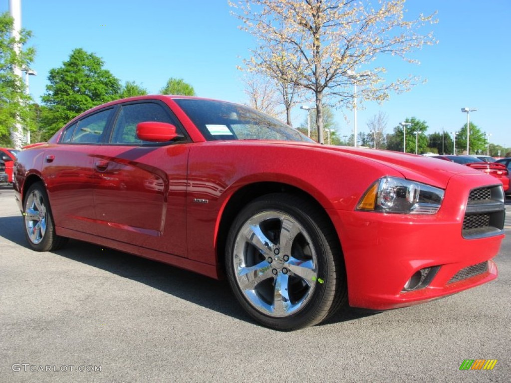 Redline 3-Coat Pearl 2012 Dodge Charger R/T Road and Track Exterior Photo #62883733