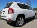 2012 Bright White Jeep Compass Latitude  photo #3