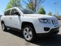 2012 Bright White Jeep Compass Latitude  photo #4