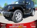 2012 Black Jeep Wrangler Sahara 4x4  photo #1