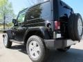 2012 Black Jeep Wrangler Sahara 4x4  photo #2