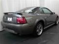 2001 Mineral Grey Metallic Ford Mustang GT Coupe  photo #16