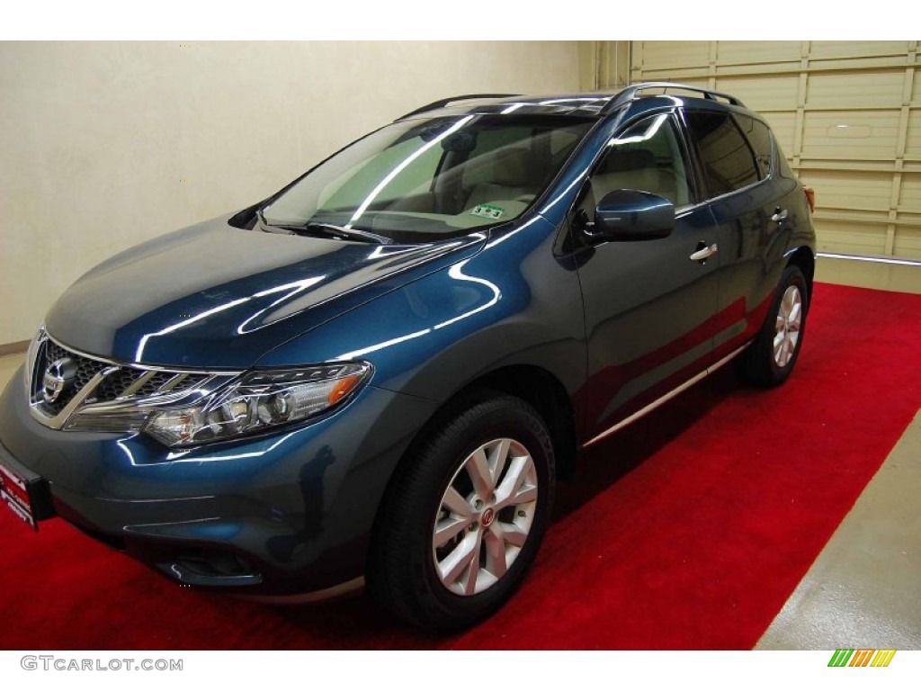 2011 Murano SL - Graphite Blue / Beige photo #3