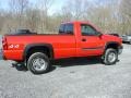 2005 Victory Red Chevrolet Silverado 2500HD LS Regular Cab 4x4  photo #12