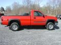 Victory Red 2005 Chevrolet Silverado 2500HD LS Regular Cab 4x4 Exterior