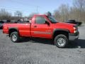 2005 Victory Red Chevrolet Silverado 2500HD LS Regular Cab 4x4  photo #15