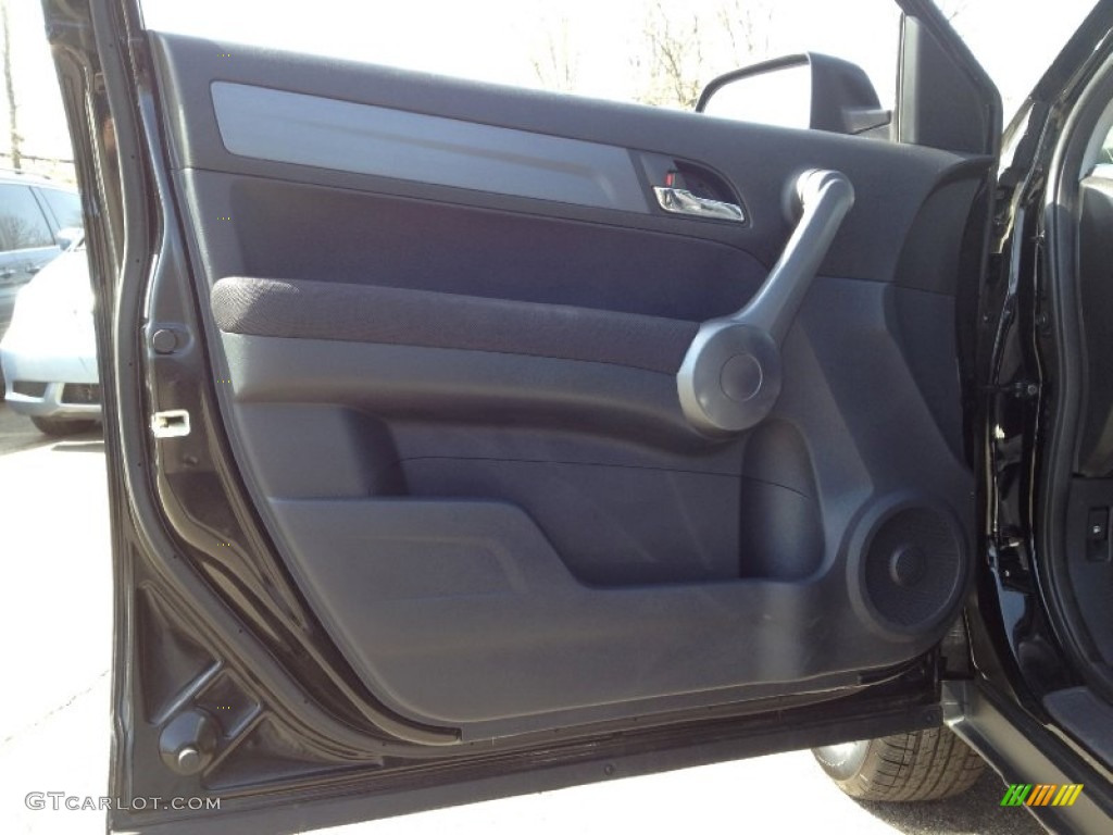 2009 CR-V LX 4WD - Crystal Black Pearl / Black photo #19