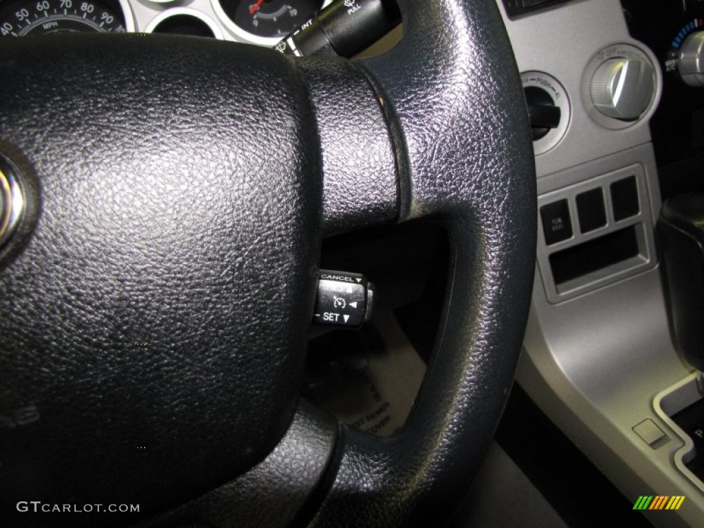 2007 Tundra SR5 TRD Double Cab 4x4 - Super White / Graphite Gray photo #12