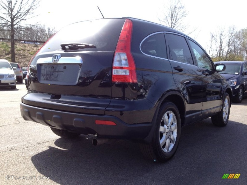 2009 CR-V EX-L 4WD - Crystal Black Pearl / Black photo #9