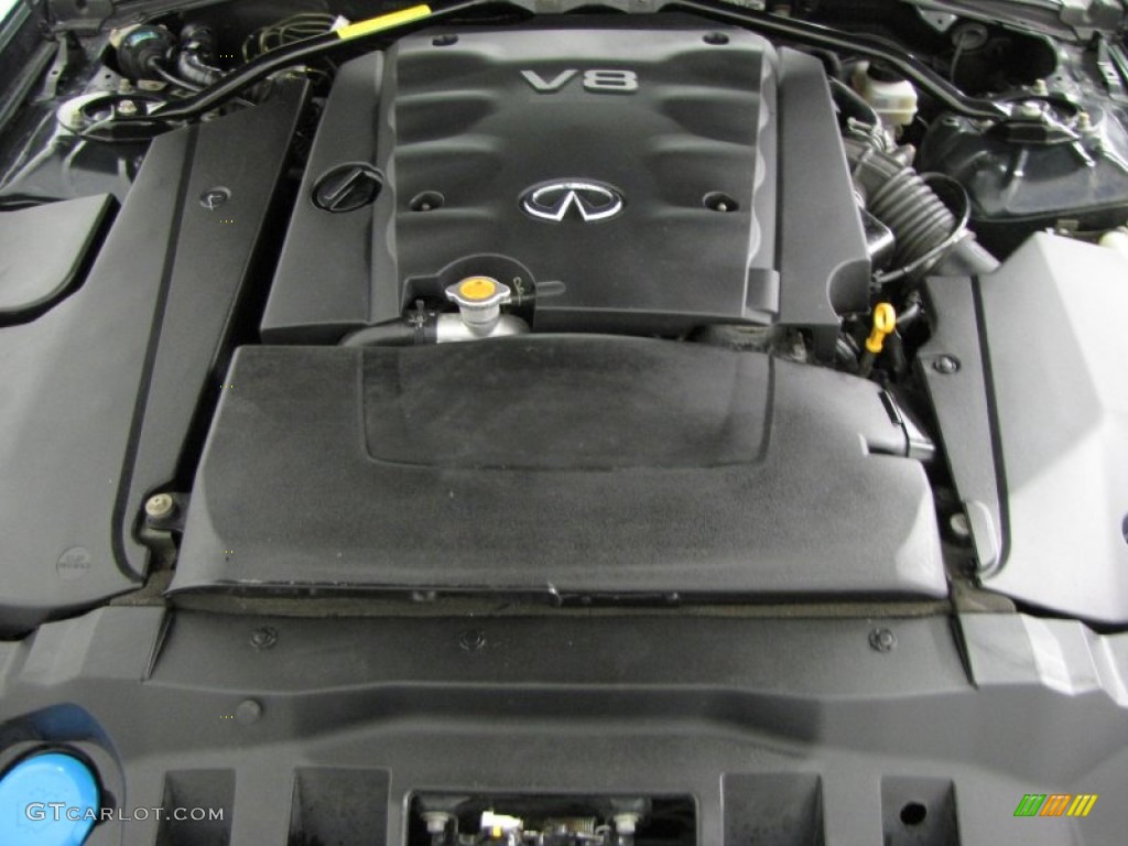 2003 Infiniti Q 45 Luxury Sedan Engine Photos