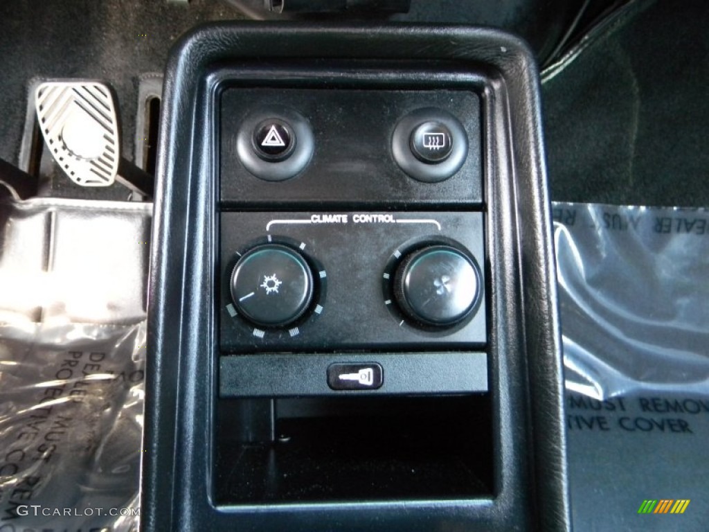 1989 Porsche 911 Carrera Turbo Controls Photo #62890955