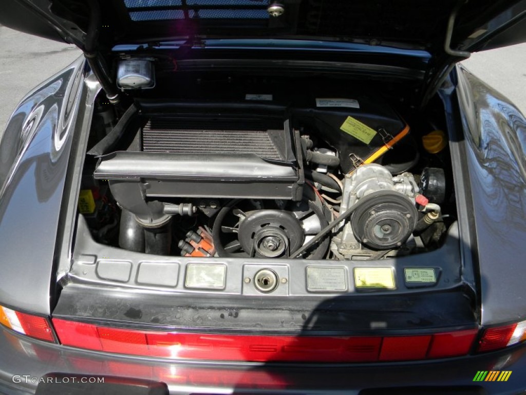 1989 Porsche 911 Carrera Turbo 3.3 Liter Turbocharged SOHC 12V Flat 6 Cylinder Engine Photo #62890964