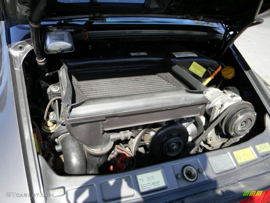 1989 Porsche 911 Carrera Turbo 3.3 Liter Turbocharged SOHC 12V Flat 6 Cylinder Engine Photo #62890973