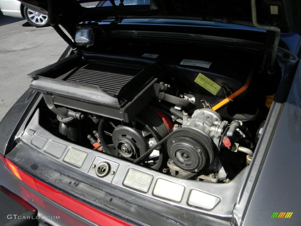 1989 Porsche 911 Carrera Turbo 3.3 Liter Turbocharged SOHC 12V Flat 6 Cylinder Engine Photo #62890982