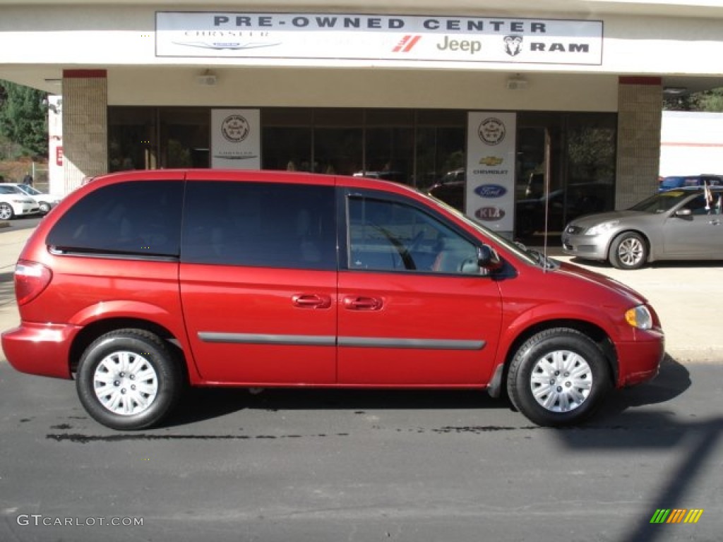 2005 Town & Country LX - Inferno Red Pearl / Medium Slate Gray photo #1